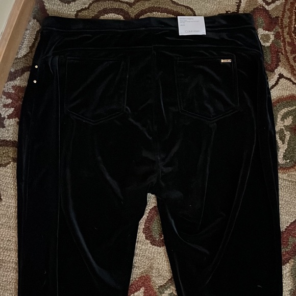 CALVIN KLEIN Size 3X PullOn Pant Modern Legging Contour SlimLeg Stretch $139 NEW - Picture 8 of 16